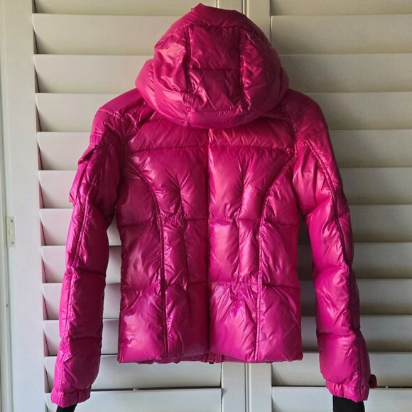 S13 Girls Gloss Mogul Glossy Puffer Jacket - Picture 4 of 9